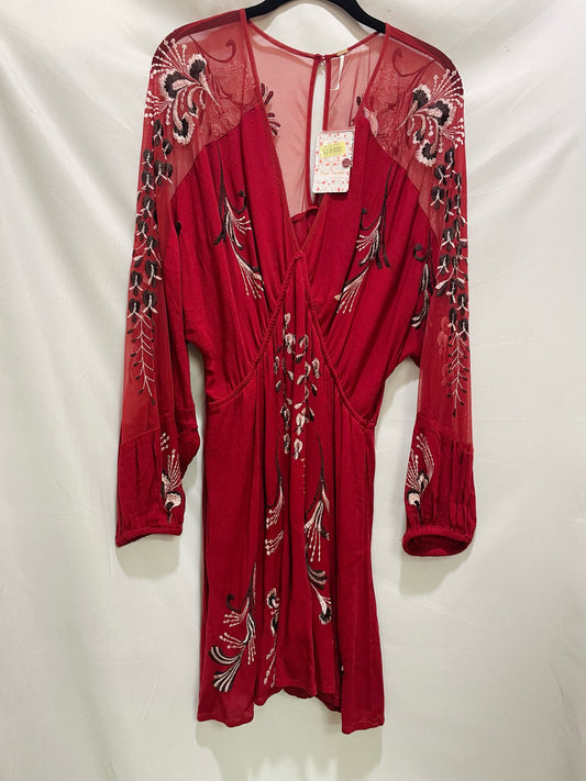FREE PEOPLE EMBROIDERED DRESS