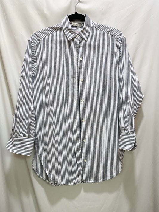 VINCE OVERSIZED BUTTON UP